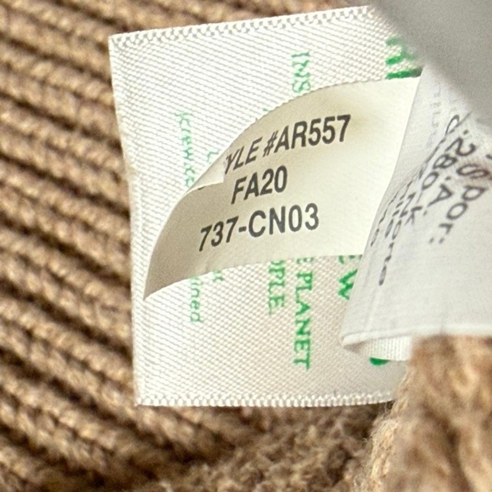 Wallace Barnes Shawl Collar Knit Sweater Beige Organic Cotton Shawl Neck Mens S - Picture 10 of 14